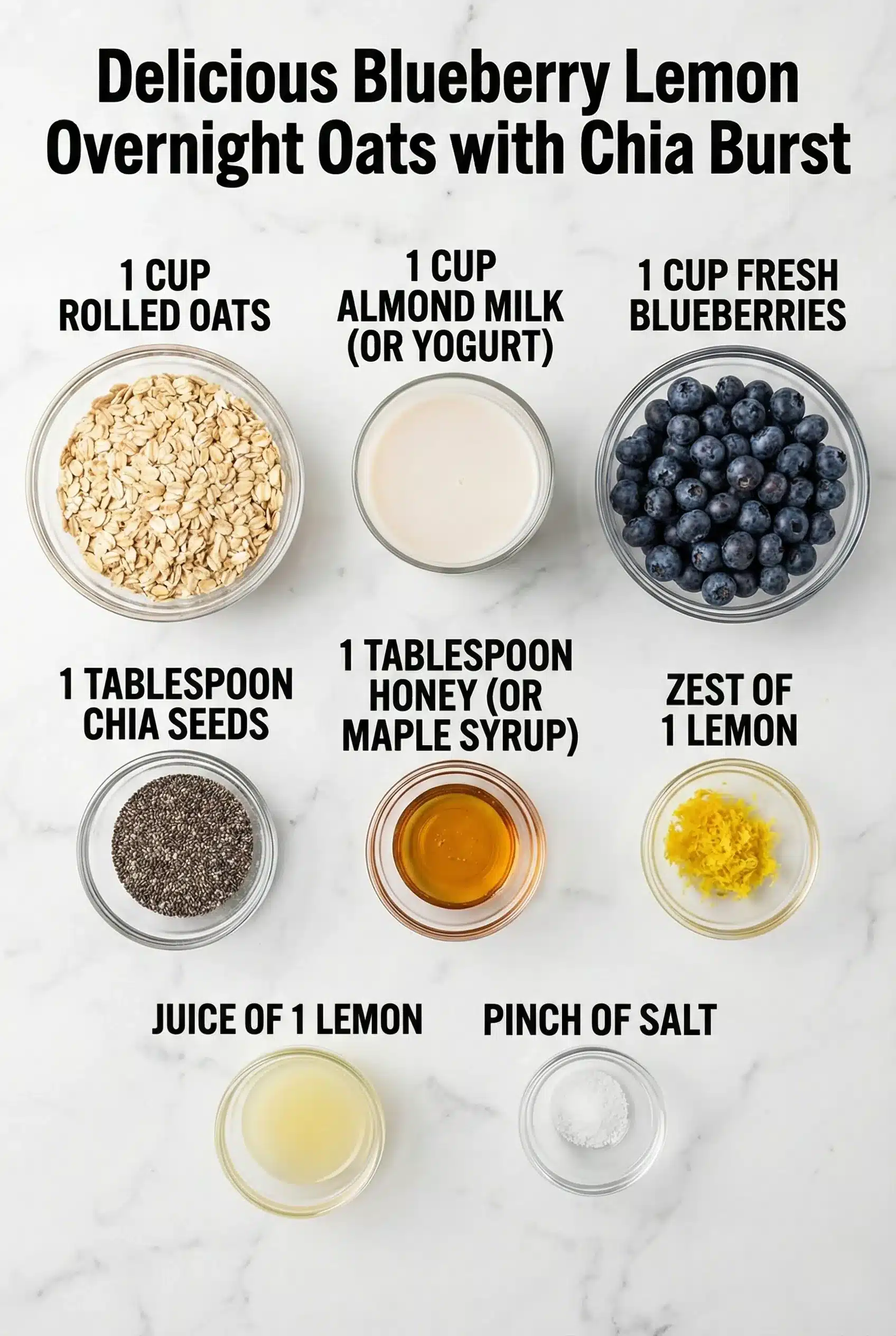 Delicious Blueberry Lemon Overnight Oats with Chia Burst 2 Article Image