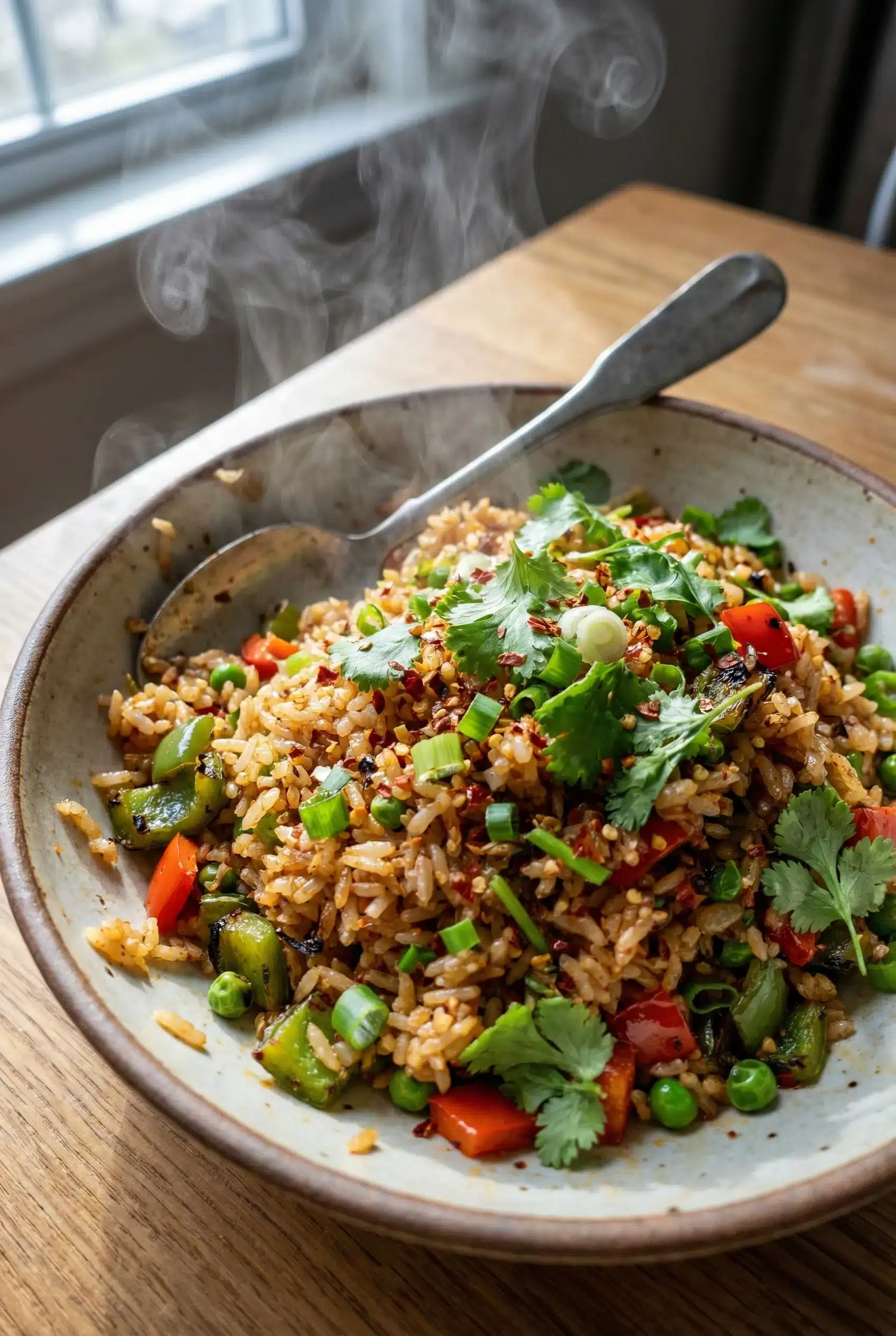 Sizzling Spicy Fried Rice with Bold Flavors and Crunchy Veggies 1 Featured Image
